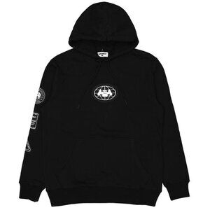 Marshmello Men's Mellogang 30 Worldwide Patch Terry Hoodie in Black White
